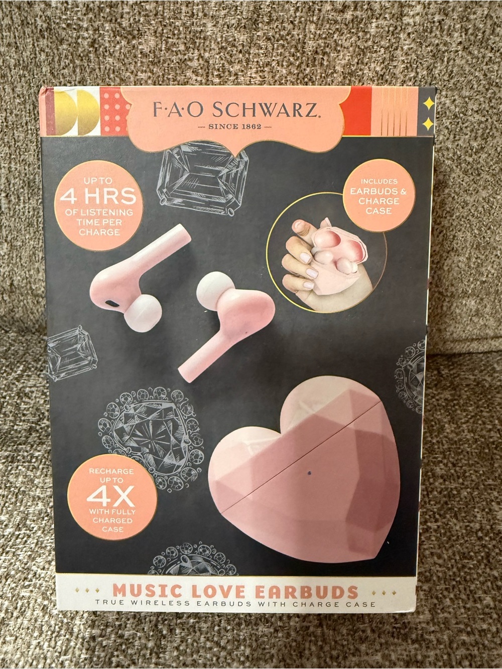 FAO Schwarz Pink Earbuds